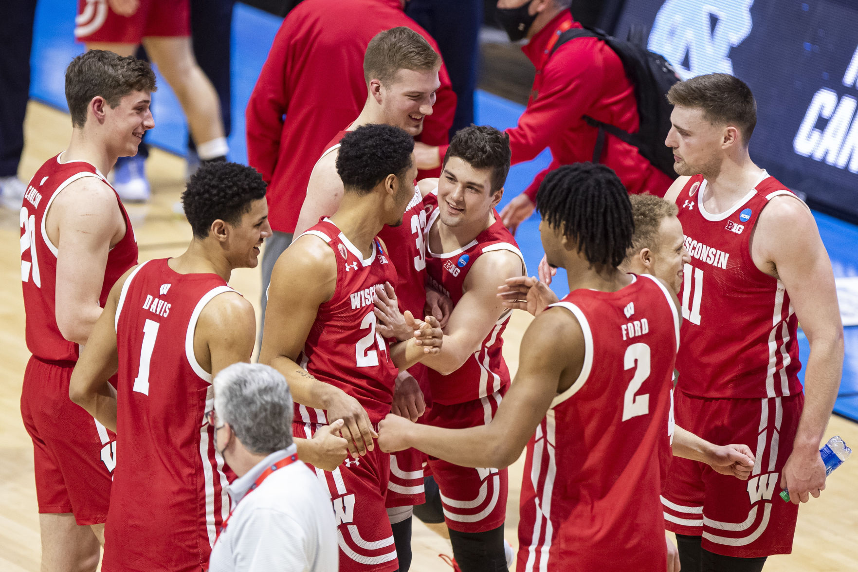 NCAA North Carolina Wisconsin Basketball